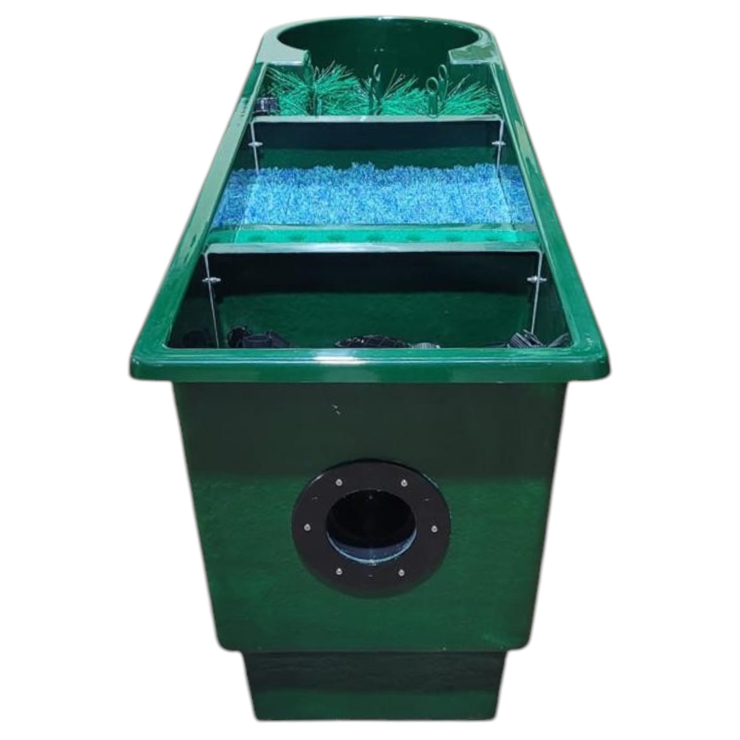 10,000 Pump Fed Multi Bay Fibreglass Filter with Vortex – Kockney Koi